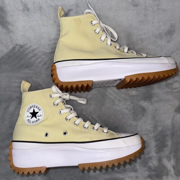 Converse Chuck Taylor All Star Lugged HI Lemon Drop A2132C Women Sz 8.5 Men 7 - Picture 9 of 12